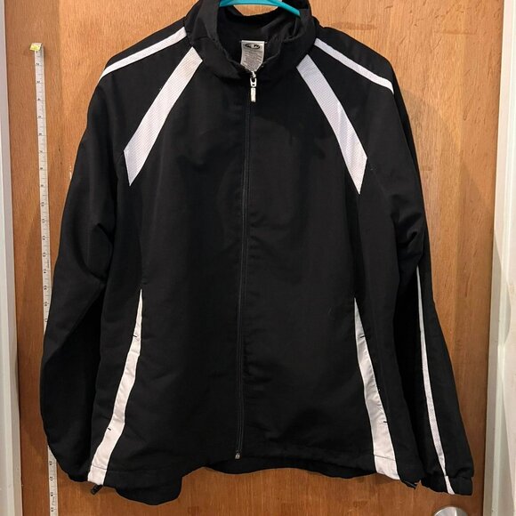 Size XL - Athletic Works - Black Workout Jacket - Picture 1 of 5